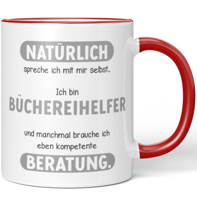 Natürlich spreche ich mit mir selbst. Ich bin Büchereihelfer und 10007131570