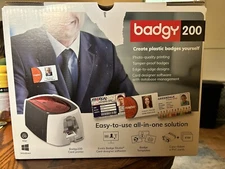 Badgy200 All-in-One Plastic Card Printer Solution