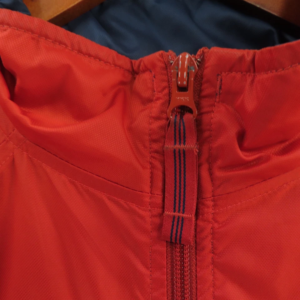 Chaqueta de Pista Adidas Para Hombre Grande Naranja Azul Tres Rayas Trifolio De Colección Años 90 Foto 4 de 4