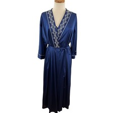Vintage Vanity Fair Women's L Petite Nightgown Robe Set Peignoir 2pc Nylon