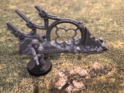 Warhammer 40k Imperial Chapel Cathedral Scatter terrain Ruins