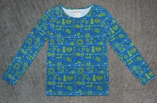 Haut Matilda Jane Serendipity Lemon Pop Knot Top Fille – Taille 4, Turquoise Rose, VVHTF