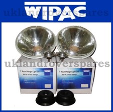 LAND ROVER DEFENDER LHD KIT CONVERSIONE FARI ALOGENI - CON LAMPADINE H4 WIPAC