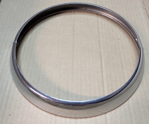 OEM Pair Snap On Headlamp Headlight Trim Ring Rim Triumph MG Jaguar Austin