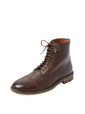 McCarren & Sons Men Leather Boot - brown - US size 10 | eBay display picture 1