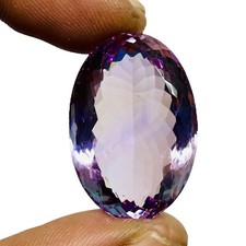 VVS 43.40 Cts Natural Bolivian Amethyst Oval Cut Huge Untreated Loose Gemstone