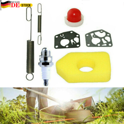 Luftfilter Zündkerze Vergaser Membrane für Briggs & Stratton Quattro 450 500 550