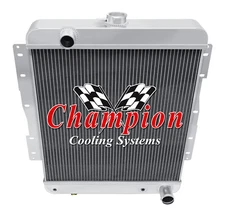 3 Row Discount Champion Radiator for 1958 Chevrolet Brookwood V8 Engine #CC1662