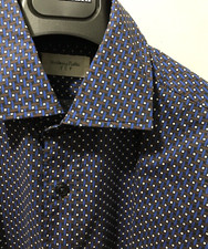 TINTORIA MATTEI Italian Luxury beautiful shirt , L, 16/41 ~42 NWT $450 Big Sale