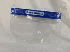 (12) Safety Full Face Shield Reusable FaceShield Clear Washable Face Anti-Splash