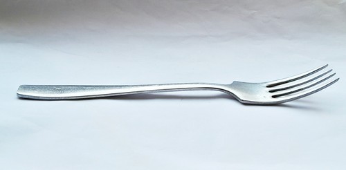 HM&Co fork Rank Organisation logo 1989 broad arrow 120-6107 7½in 19cm stainless - Picture 9 of 15