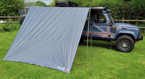 Terrafirma Vehicle 2500 (2.5m) Awning Front Extension Windbreak Sunshade TF1700 - Picture 2 of 5