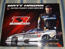 2022 Matt Hagan Power Brokers Nitro Funny Car Nhra Postcard