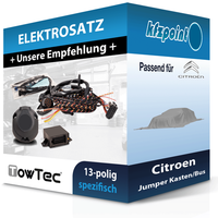 für Citroen Jumper Kasten/Bus 02- Towtec E-Satz 13Polig Fahrzeugspezifisch NEU