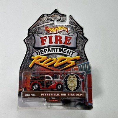 Hot Wheels Fire Department Rods Series Pittsfield MA #9/ 12 Anglia Panel