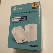 tp-link Tl Pa 7017 P Av 1000 Powerline Adapter Kit 1000Mbp - Open Box