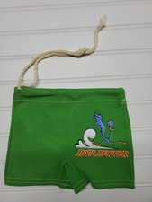 Vintage Baby Toddler Swim Trunks Road Runner Cartoon Warner Brothers 70's 80's