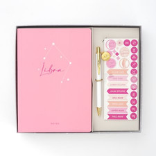 Gartner Studios Libra Astrology Casebound Flex Journal Set, 5.75x8.125, 96 Sheet