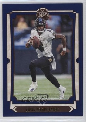 2019 Panini Legacy Blue 30/50 Lamar Jackson #8 o7m