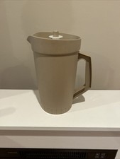 Vintage 70 s Retro Tupperware Pitcher With Pu...