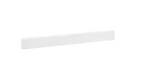 24.5 In. W Cultured Marble Vanity Backsplash in White