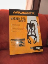 Muddy Outdoors Magnum Pro Padded Adjustable Treestand Harness Black NEW