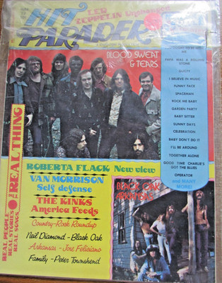 Hit Parader Magazine March  1973  Article about Neil Diamond