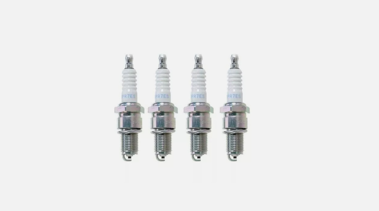 NGK BPR7ES Spark Plugs Box of 4 5534 - Universal Powersports Fitment