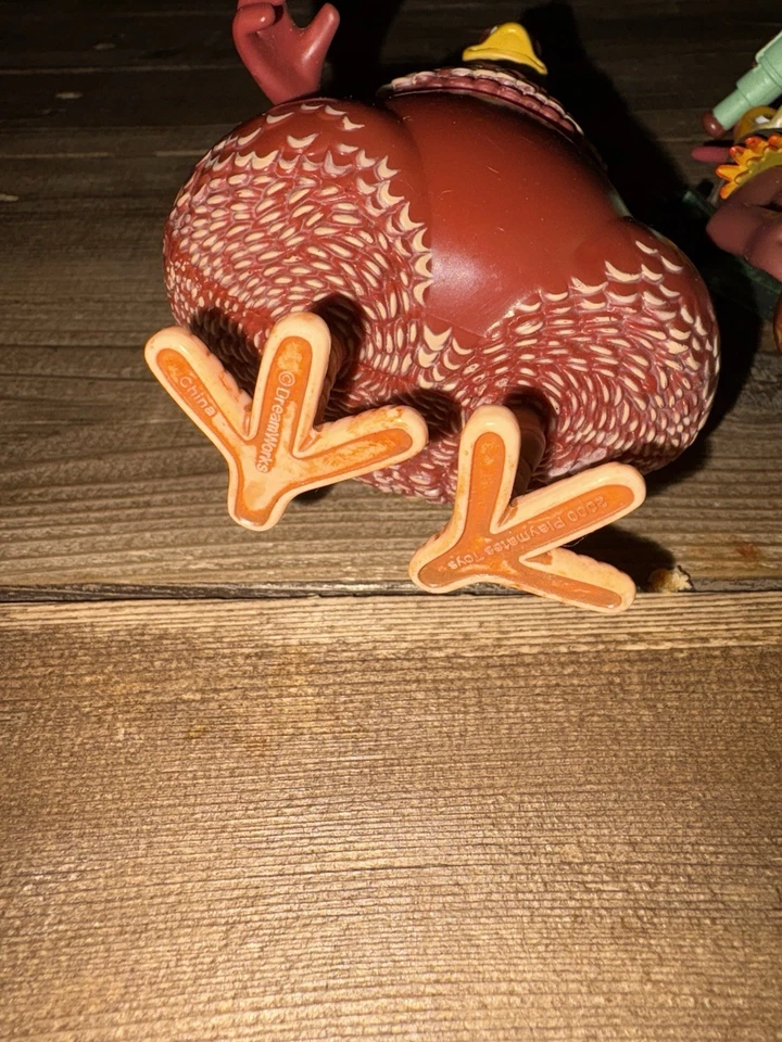 Lote de 2 figuras Chicken Run 2000 Dreamworks Foto 2 de 3