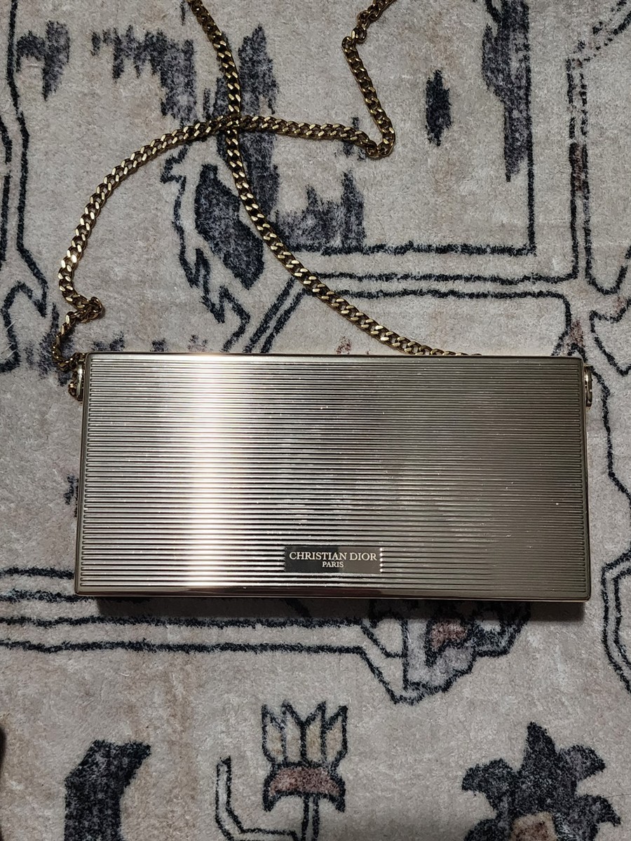 Christian Dior Rouge Minaudiere Clutch Scratch Dior Box NICE RARE