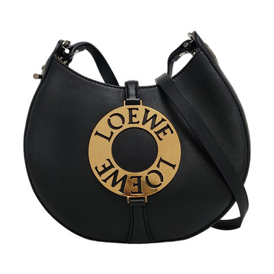 【Authentic】LOEWE Joyce Crossbody bags Leather Black Free Shipping | Duties Paid