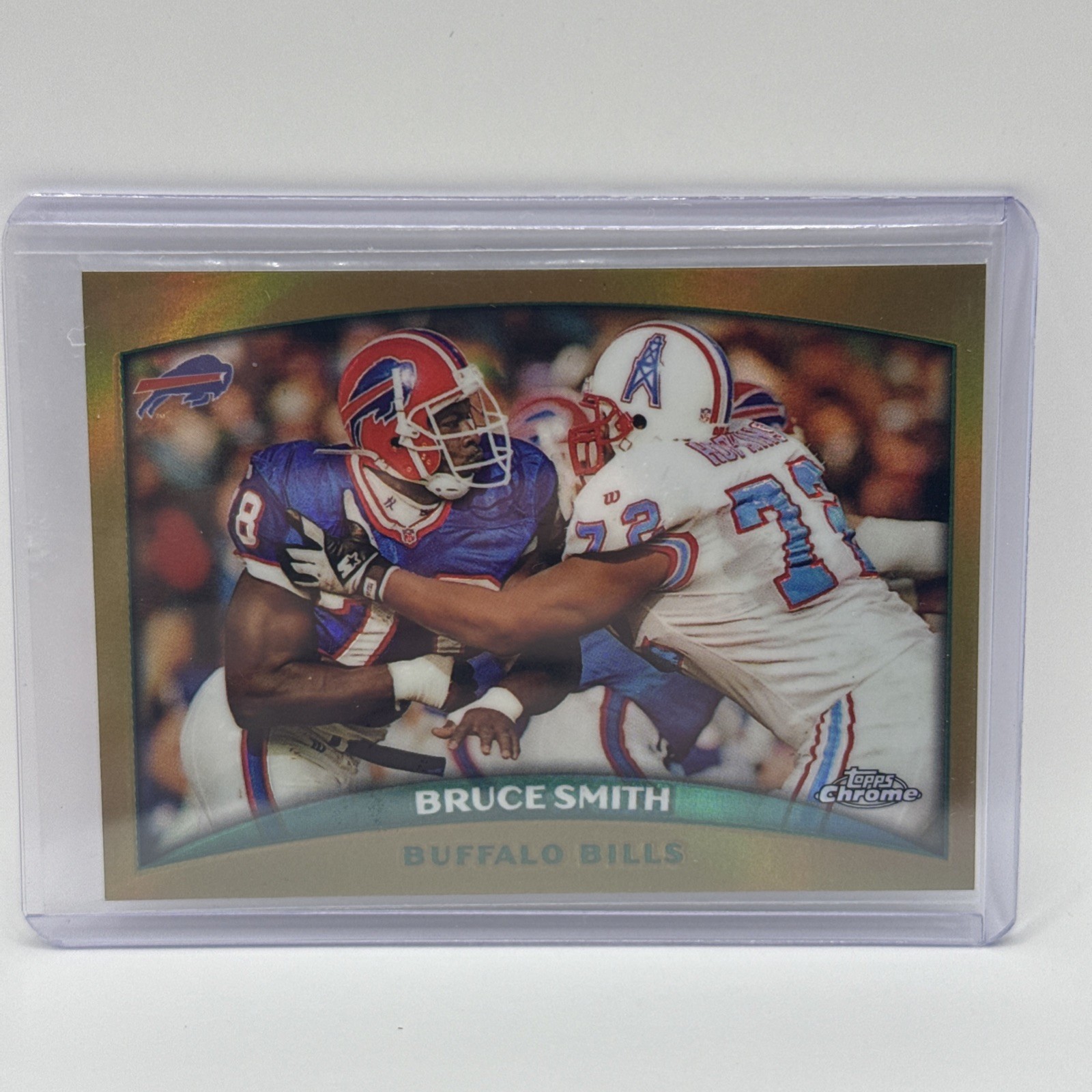 1998 TOPPS CHROME REFRACTOR #110 BRUCE SMITH BILLS HOF