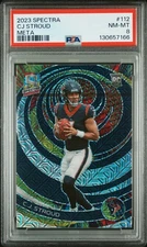 2023 PANINI SPECTRA META #112 CJ STROUD 20/25 PSA 8
