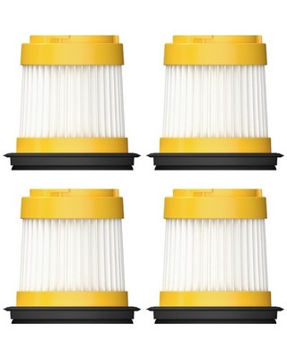 HOTO 4er Pack Filter Ersatz - nur für AutoCare Staubsauger,... 