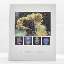 Programmable LED Face Mask -App Control- Rechargeable Shining Mask Brand New