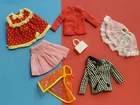 Vintage SKIPPER Doll Lot Clothes PJ Skirt Slip Jackets 1960's