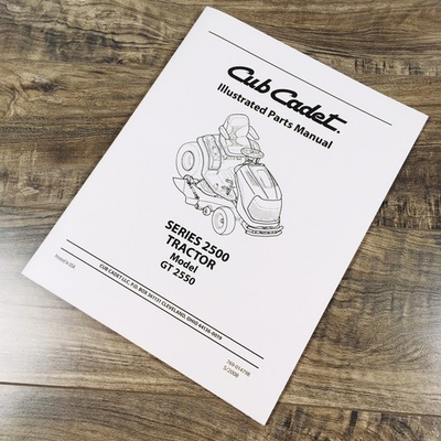 #ad Cub Cadet Gt 2550 Garden Tractor Parts Manual Catalog Book Assembly Schematics $15.00