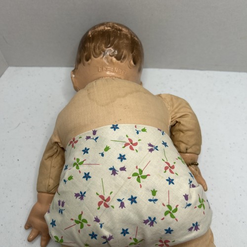 1940's EFFANBEE TOMMY TUCKER 15" COMPO DOLL FLIRTY EYES ORIGINAL WRIST TAG - Picture 15 of 24