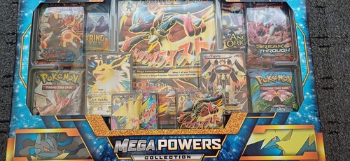 Pokémon Mega Powers Sammlung Sealed - Siehe Bilder - Neu - M Lucario EX Collc - Bild 3 von 15