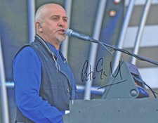 Peter Gabriel Original 10x8 handsigniertes Fo...