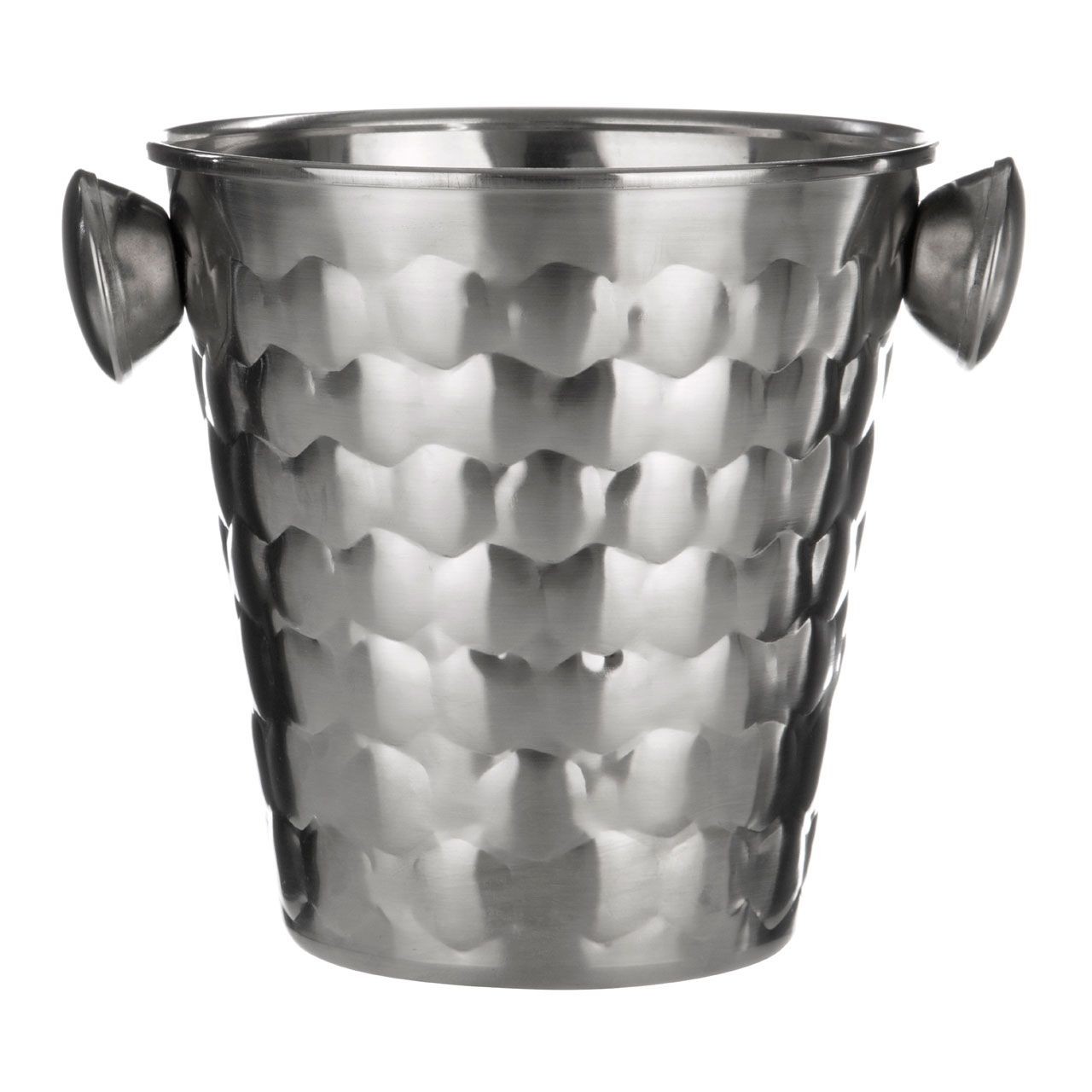 14cm Silver Honey Bee Design Ice Bucket with Handle Durable Stainless Steel