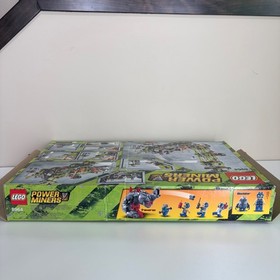 Lego Titanium Command Rig 8964 Power Miners 100% Complete Set 5 Minifigures Toy