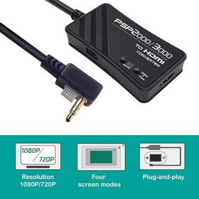 PSP2000/PSP3000 to HDMI Converter, HDMI Cable for PSP2000/PSP3000 Handheld Conso