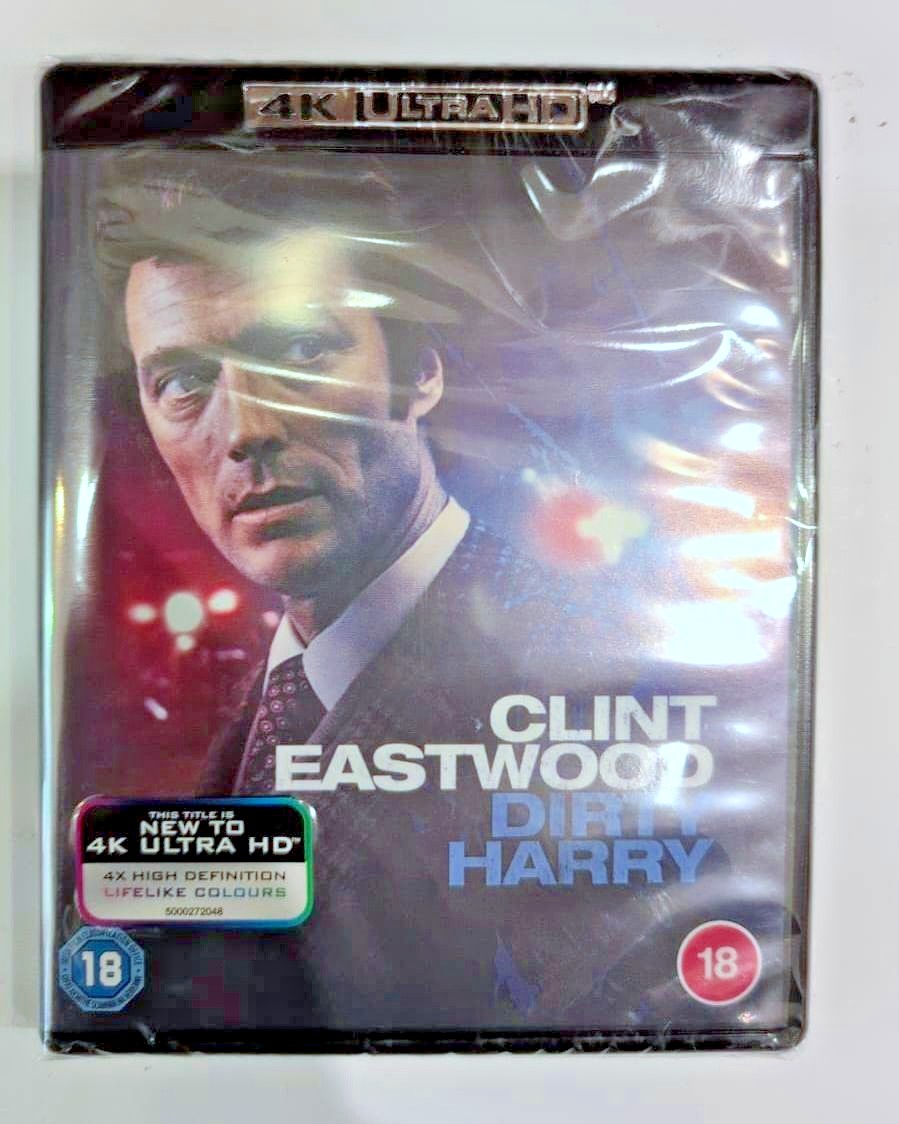 4K UHD BLU-RAY  CLINT EASTWOOD DIRTY HARRY     BRAND NEW SEALED UK STOCK