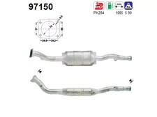 Catalyseurs Volvo 850