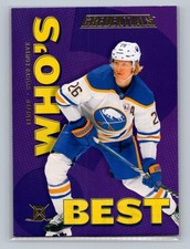 2023-24 Upper Deck Credentials - Who's Best? Defensemen Rasmus Dahlin #WB-RD