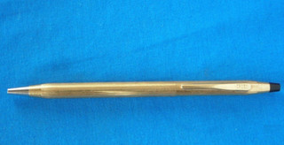 VINTAGE CROSS 1/20 12k GOLD FILLED BALLPOINT PEN