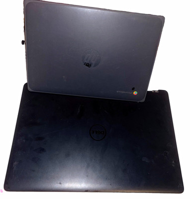 LOT OF 2 Laptops   Dell Latitude E5570 + HP Chromebook   FOR PARTS/REPAIR