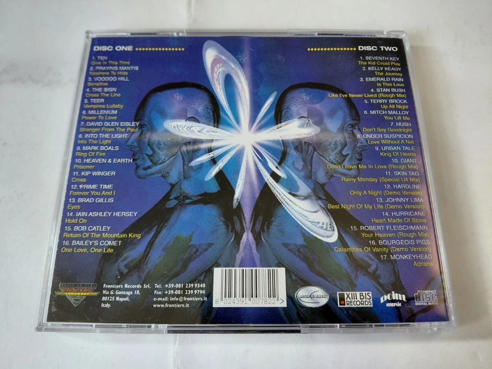 UNION 4, NOW & THEN / FRONTIERS 2CD, AOR Hard Rock Sampler, ungespielt, RAR,TOP! - Bild 2 von 4