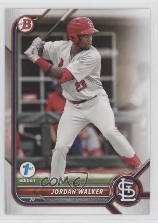 2022 Bowman 1st Edition Jordan Walker #BPPF-20 12g7